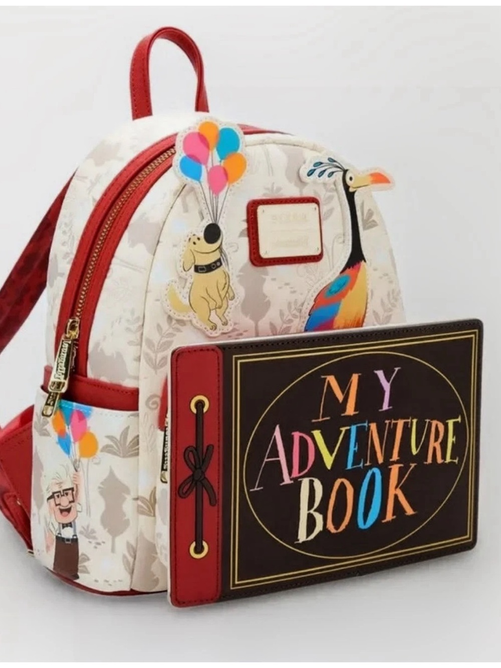 LOUNGEFLY DISNEY PIXAR UP MY ADVENTURE BOOK BACKPACK NWT 🦤